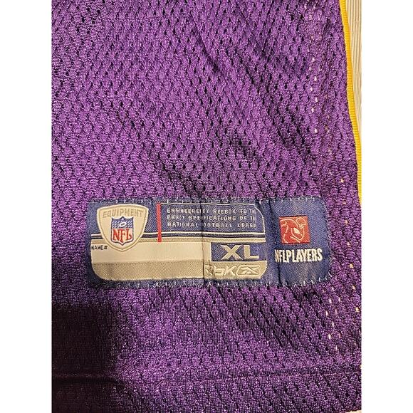 Reebok Adrian Peterson Minnesota Vikings NFL Football Jersey Youth XL 18-20 Boy - Picture 4 of 10